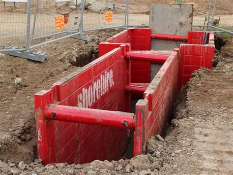 used steel shoring boxes for sale|manhole trench box for sale.